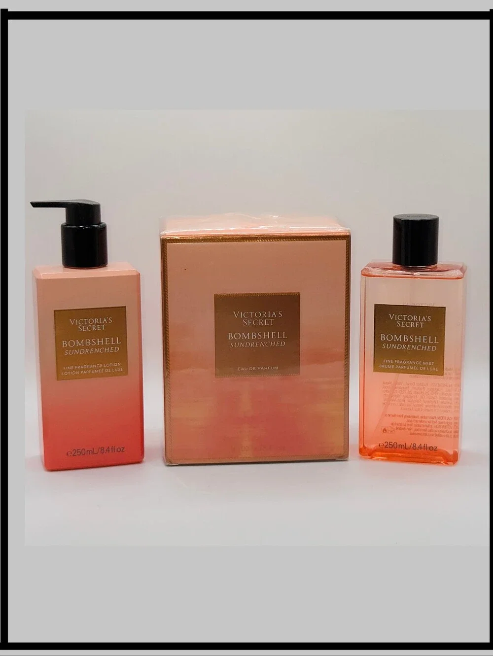 Victoria's Secret Bombshell Sundrenched Fragrance Set New!